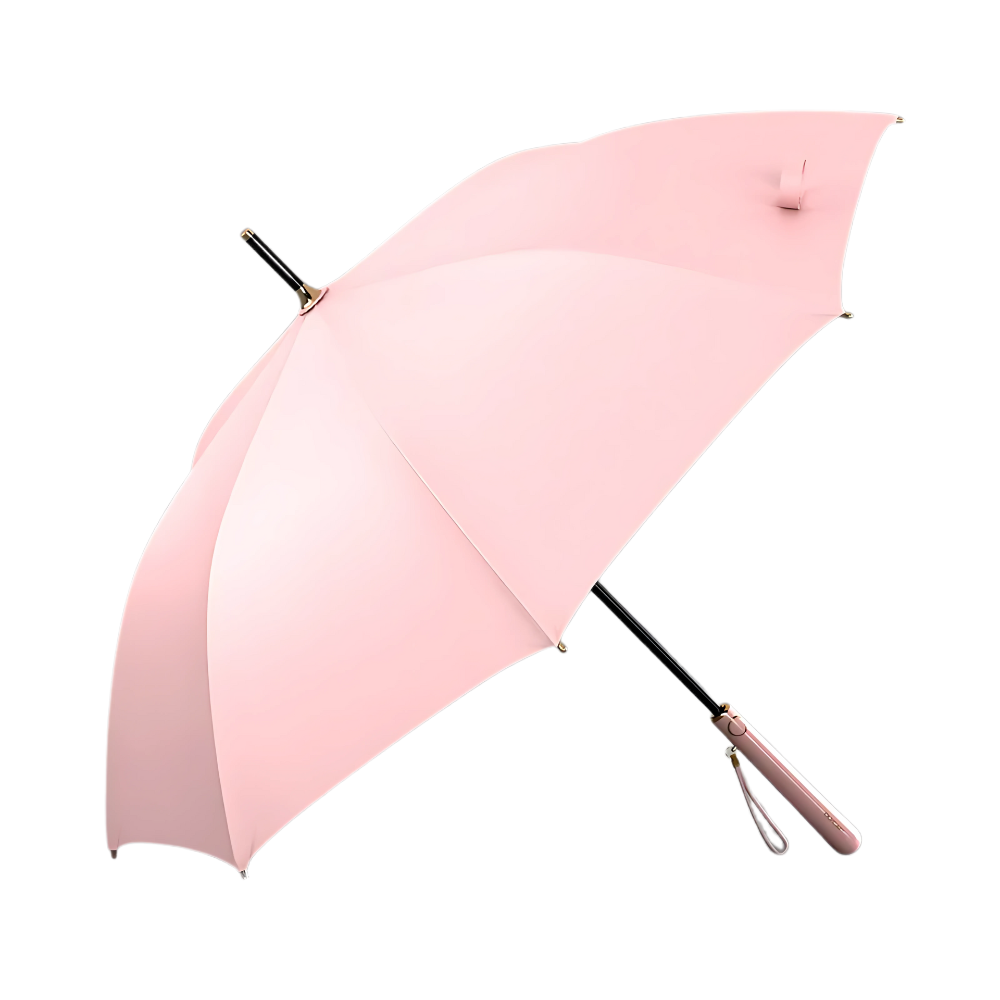 Parapluie Golf Double Couche - Luxe Rose - Acheter Parapluie