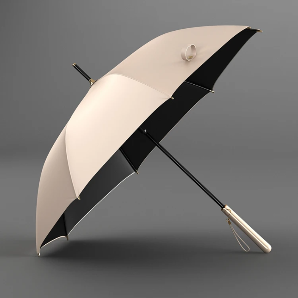Parapluie Golf Double Couche - Luxe Kaki - Acheter Parapluie