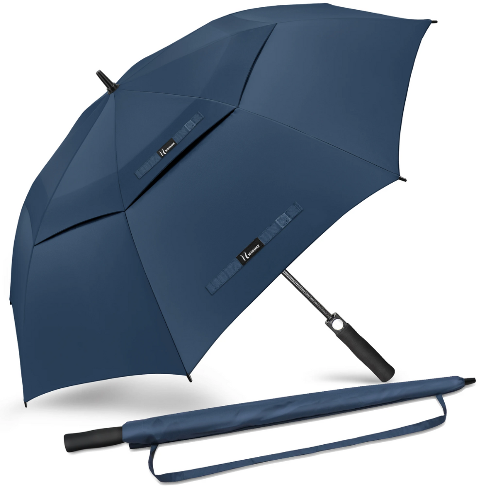 Parapluie Golf Extra Large Bleu - Acheter Parapluie