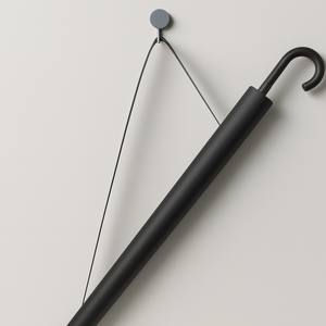 Parapluie Golf Long Manche Noir - Acheter Parapluie