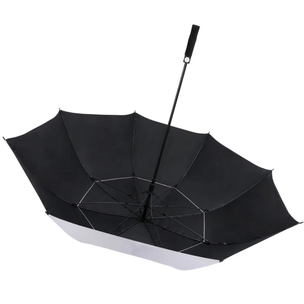 Parapluie Golf Titanium Luxe Argent - Acheter Parapluie