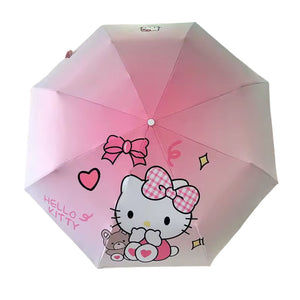 Parapluie Hello Kitty Rose - Acheter Parapluie