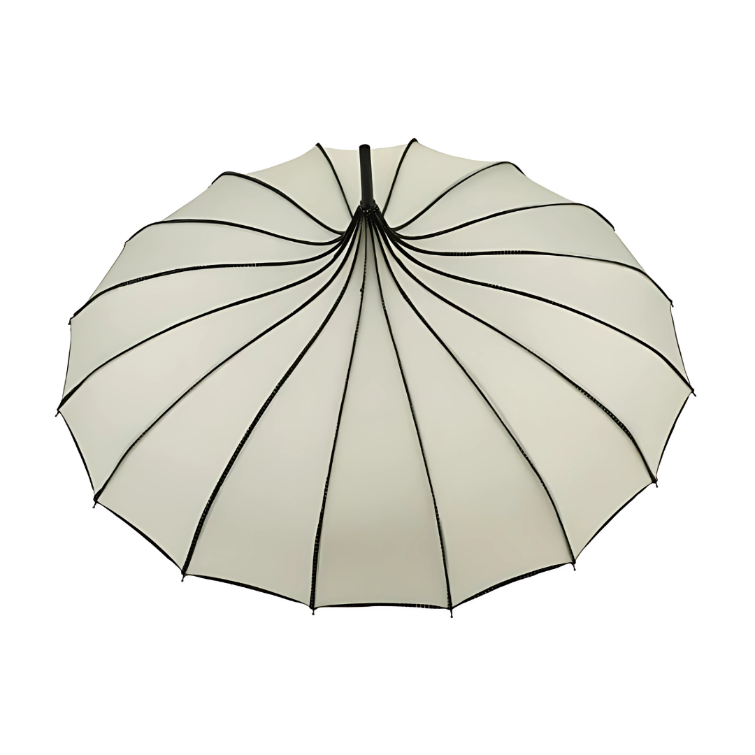 Parapluie Pagode Élégant Blanc - Acheter Parapluie