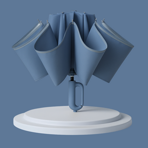 Parapluie Réflechissant à Boucle Ergonomique Bleu Brume - Acheter Parapluie