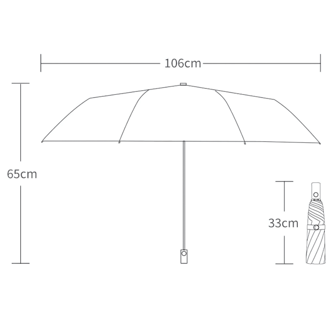 Parapluie Réfléchissant Double-Résistance Rose - Acheter Parapluie