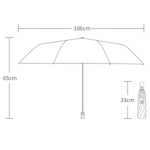 Parapluie Réfléchissant Double-Résistance Rose - Acheter Parapluie
