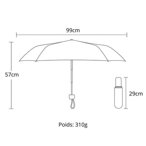 Parapluie Resistant Motif Chat Violet - Acheter Parapluie