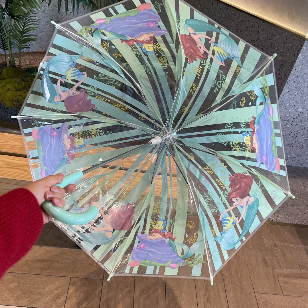 Parapluie Transparent Enfant Disney Ariel - Acheter Parapluie