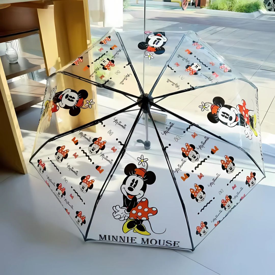 Parapluie Transparent Mickey - Acheter Parapluie