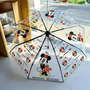 Parapluie Transparent Mickey - Acheter Parapluie