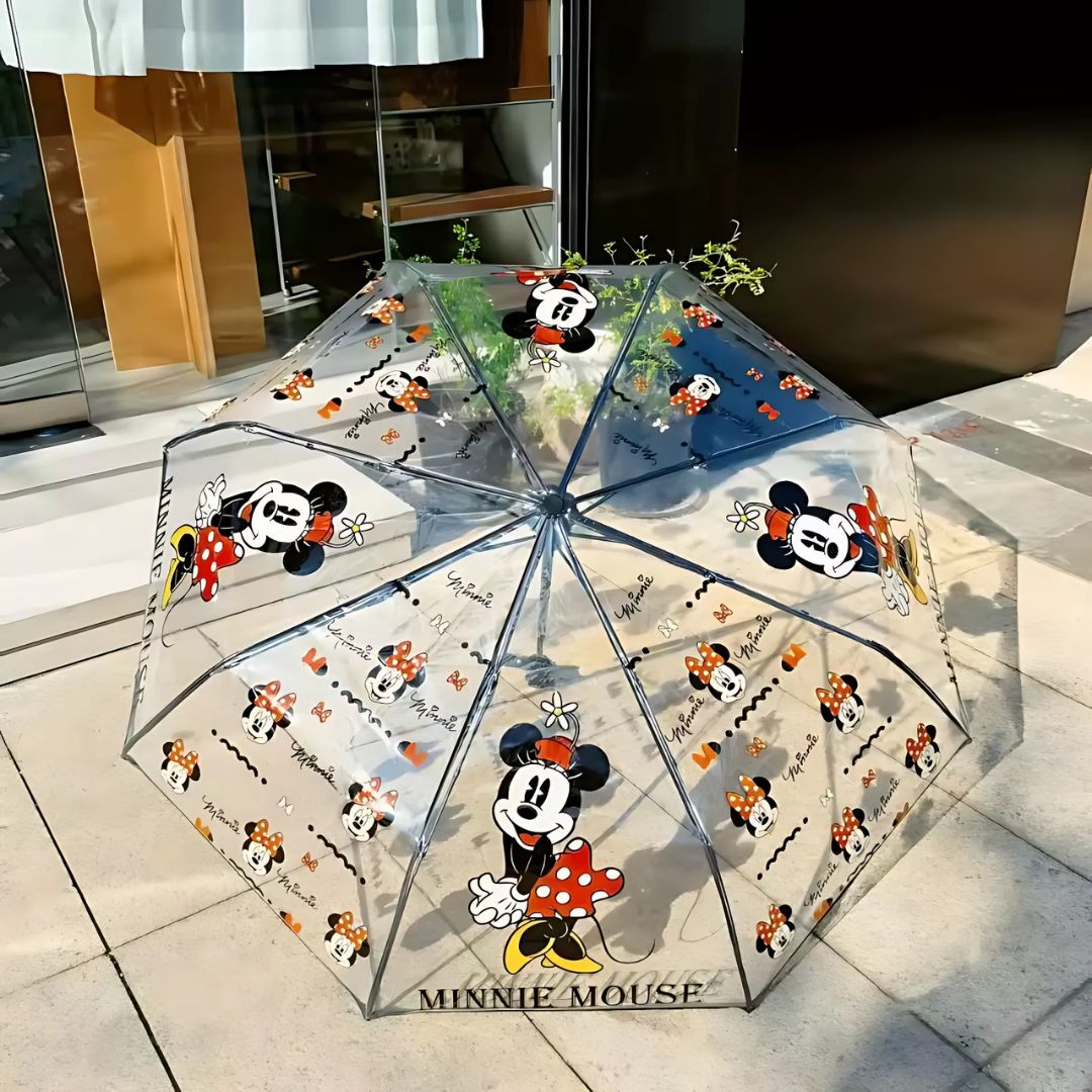 Parapluie Transparent Mickey - Acheter Parapluie