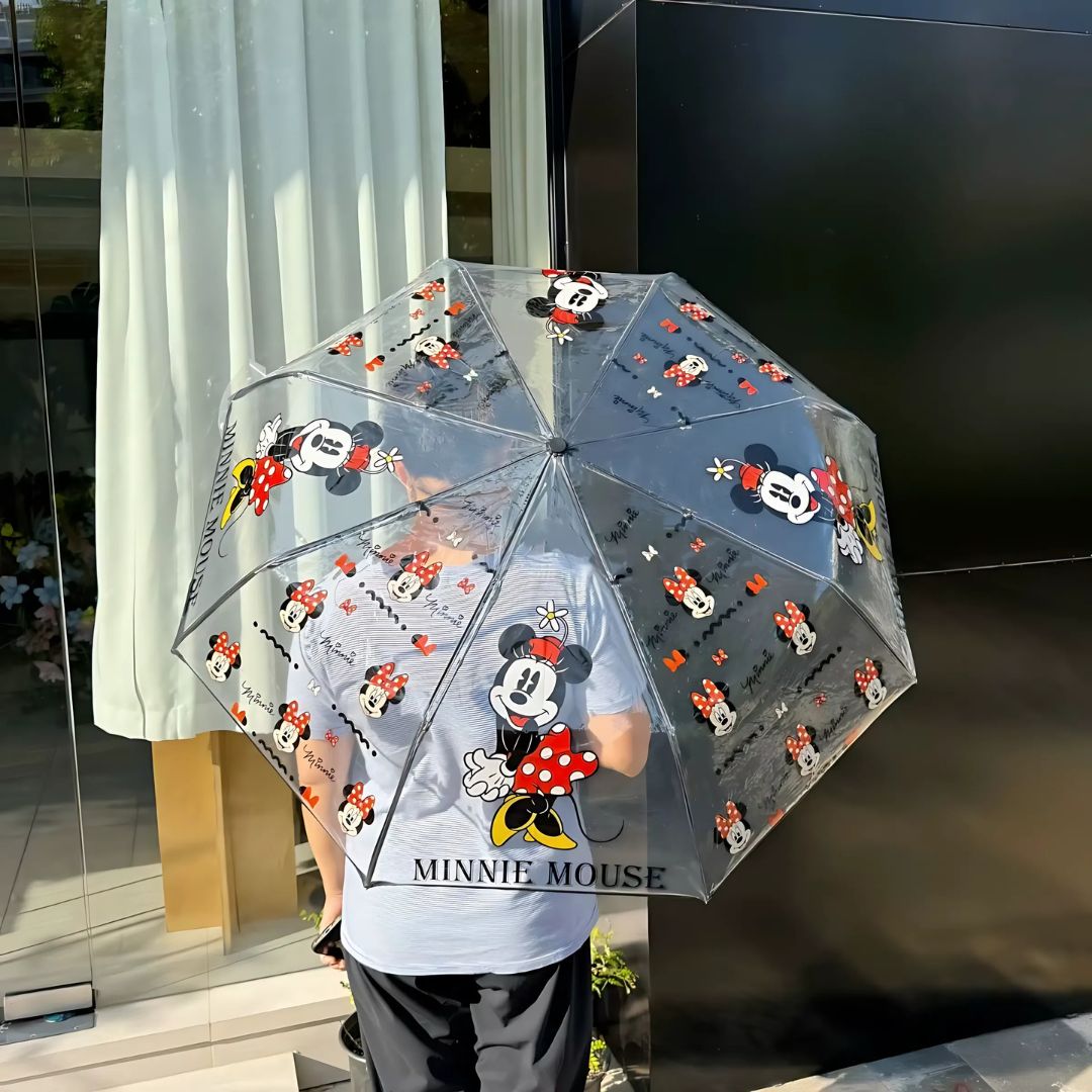 Parapluie Transparent Mickey - Acheter Parapluie
