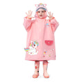 Ponchon Enfant Imperméable Licorne Rose - Acheter Parapluie