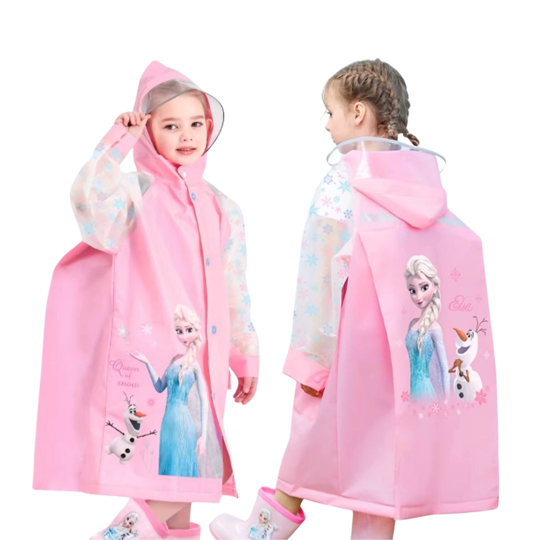 Ponchon Enfant Imperméable Elsa Rose - Acheter Parapluie