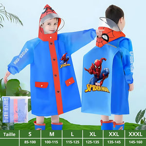 Ponchon Enfant Imperméable Spider-Man Bleu - Acheter Parapluie