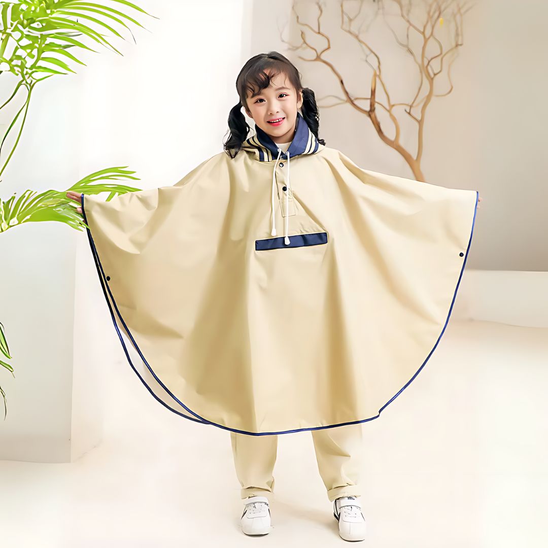 Ponchon Enfant Premium Imperméable Beige - Acheter Parapluie