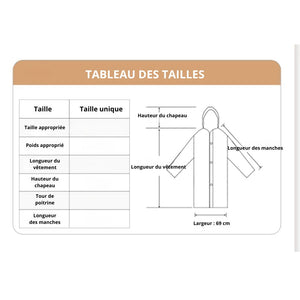 Ponchon Femme Premium Imperméable Blanc - Acheter Parapluie
