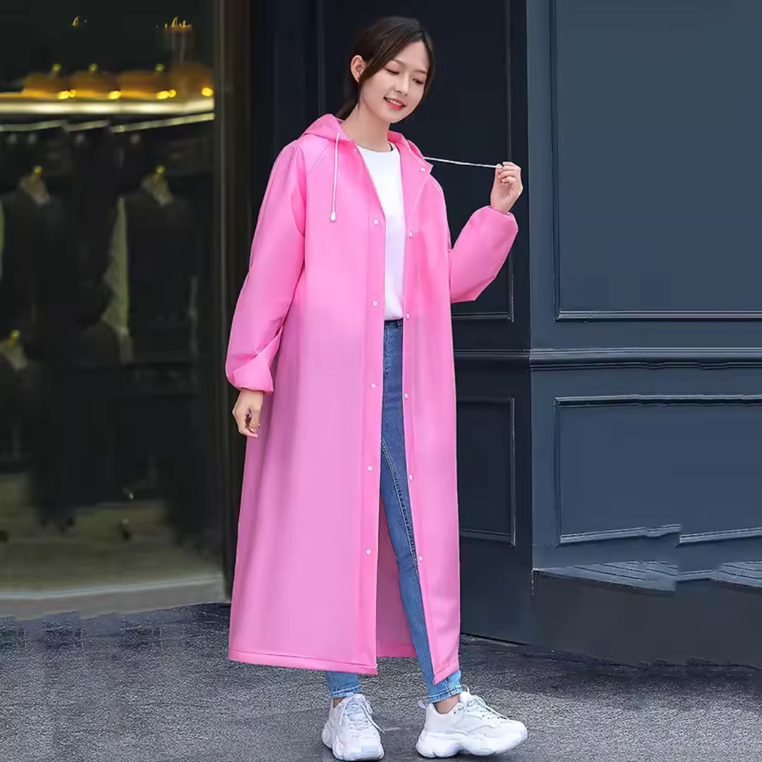 Ponchon Femme Premium Imperméable Rose - Acheter Parapluie