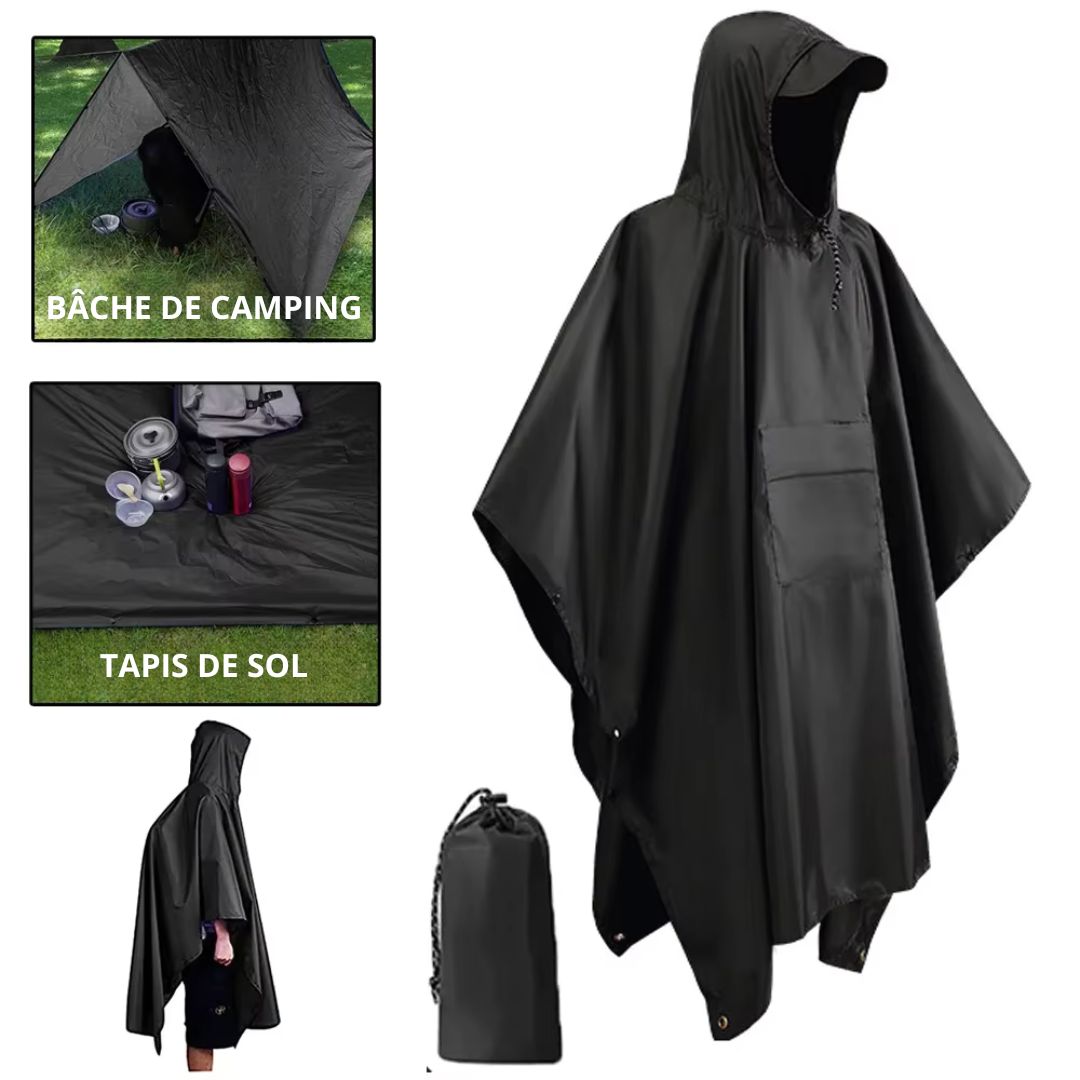 Ponchon Homme Imperméable Vert - Acheter Parapluie